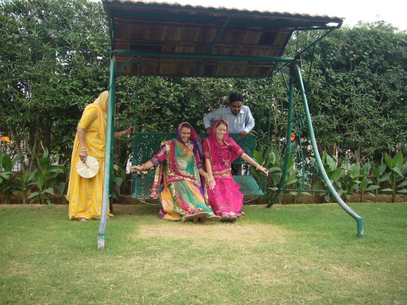 Travel - India - Rajasthan - Jodhpur - Newspaper Photoshoot - The Swing